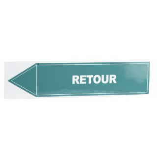 Flexible adhesive label - Return (X 10)