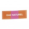Adhesive label - Natural gas  (X 10) - DIFF