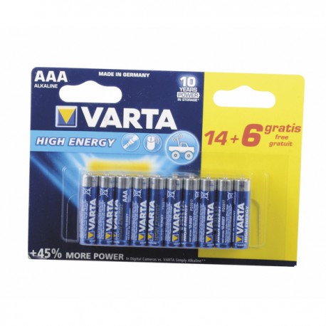 Battery VARTA LR03 (X 20) - DIFF