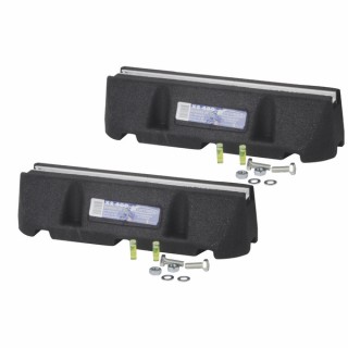 Pair of supports RUBBER 400mm - DIFF