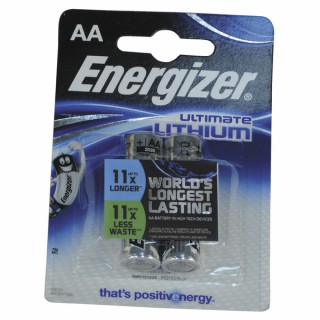 Lithium batteries LR6 (X 2)