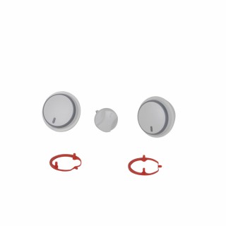 Grey knob, (3 pieces) - VAILLANT : 0020048969