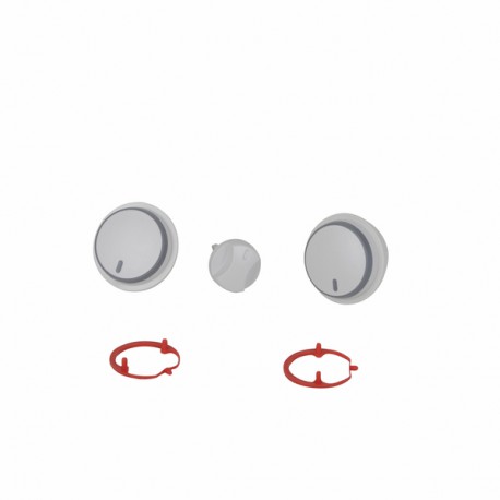 Grey knob, (3 pieces) - VAILLANT : 0020048969