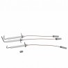 Flame sensing sensor and electrode kit - BAXI ROCA : 122051590