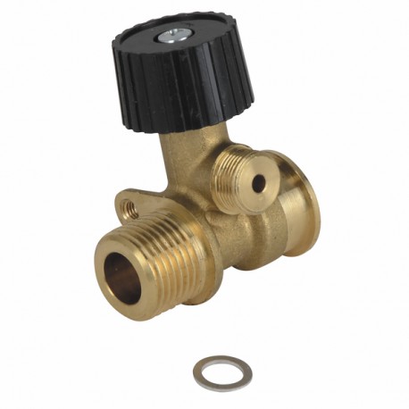 DHW/filling outlet valve with backflow prevention - ROCA BAXI : 125570037