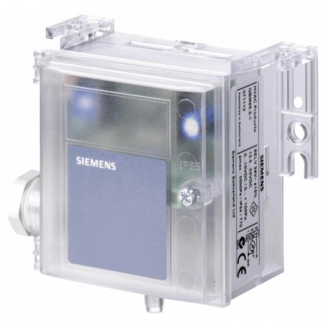 Air duct differential pressure sensor - SIEMENS : QBM3020-10