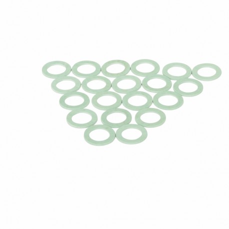 Flat gasket 27.4 x 18.2 x 2  (X 20) - DE DIETRICH CHAPPEE : S62730