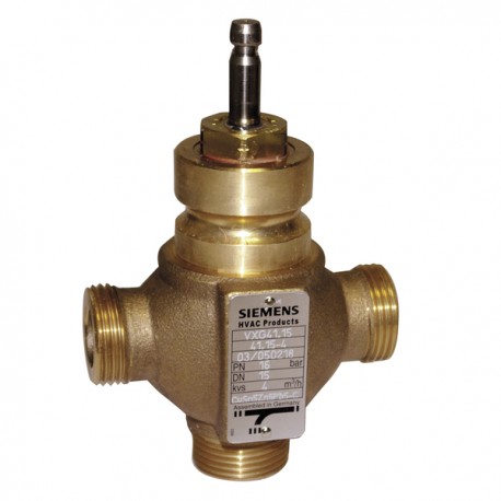 3 way seat valve- bronze - SIEMENS : VXG41.4001
