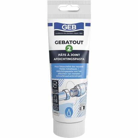 Thread sealant GEBATOUT 2 (tube 250gr) - GEB : 103960