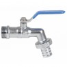 Ball valve garden tap, hose connector 1/2? 3/4? - DIFF