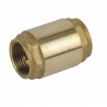 Brass all-position non-return valve brass valve 1 1/4 - DIFF