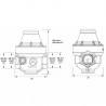 Isobar water pressure reducer FF 3/4 composite cover ISO20FCC  - ITRON : ISO20FCCMG
