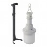 Universal flush valve for concealed cistern - GEBERIT : 240.114.00.1
