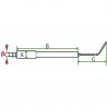 Specific electrode F50 -  - DIFF for Elco : 13013638