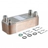 Domestic hot water exchanger 20 plates - DIFF for Vaillant : 065153