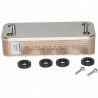 Heat exchanger 16 plates - DIFF for Viessmann : 7828043