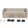 Heat exchanger 20 plates - DIFF for Viessmann : 7828044