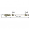 Thermocouple specific ref 6301038 - ROBERTSHAW : R-44336