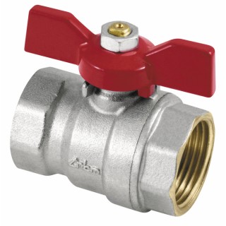 Ball valve FF butterfly handle 3/4" - DIFF