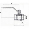 Ball valve MF 1/4? - DIFF