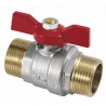 Ball valve MM butterfly handle 3/8" - DIFF
