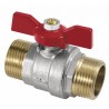 Ball valve MM butterfly handle 1/2" - DIFF