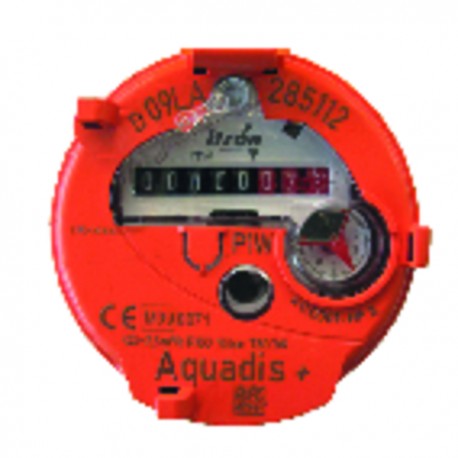 Hot water sub-meter 20/27 - ITRON : AQP15110WQBR160ET