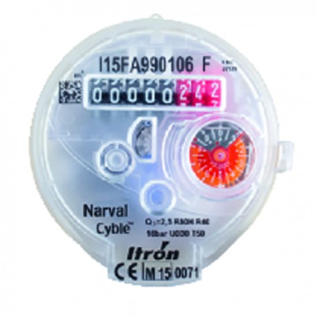 Cold water sub-meter 20/27 - ITRON : 6UKB15Y110BR50LCBXN_FR