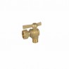 Water meter isolation ball valve angled MF 1/2? 3/4? - DIFF