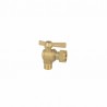Water meter isolation ball valve angled MF 1/2? 3/4? - DIFF