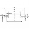 Neck flange 80 PN10 - DIFF