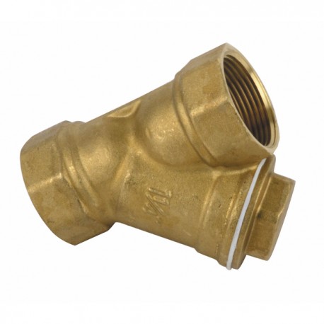 Brass Y-strainer 1? - DIFF