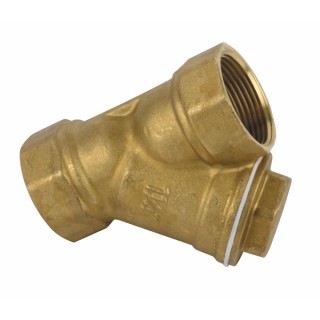 Brass Y-strainer 1 1/4?