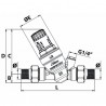 RinoxPlusSmart Pressure reducing valve 3/4" - RBM : 29090500