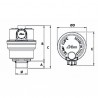 Miniluft compact 3/8 without shut-off valve  - RBM : 28270300