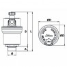 Miniluft flow 47l/mn 3/8" - RBM : 28280300