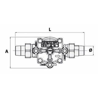 Testable disconnector BA2860 M1" - SOCLA WATTS : 149B3882