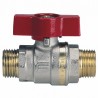Ball valve alu butterfly handle MM 1/2" ASTER - EFFEBI : 0826R404