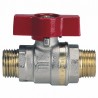 Ball valve alu butterfly handle MM 1/2" ASTER - EFFEBI SPA : 0826R404