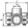 Repair collar bypass ANB F 26.9 (F1/2") - GEBO : 01.261.28.0201