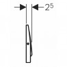 Flush plate - GEBERIT : 115.751.00.1