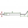 Specific electrode kit c28/c34 -  - DIFF for Cuenod : 13015840
