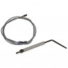 Flame sensing probe C28/C34 - DIFF for Cuenod : 146329