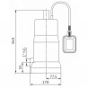 Submersible pump INITIAL DRAIN 10-7 - WILO : 4168021