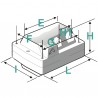 Ignition transformer 8/20 pm - BALTUR : 0005020030+ACCES