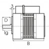 Burner motor type eb 95 c 28/2 90 w - DIFF for Bentone : 11593101