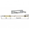 Thermocouple 600 - DIFF for De Dietrich Chappée : 84068984