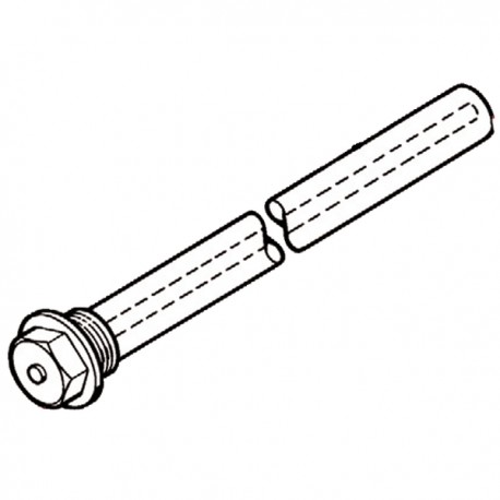 Anode 3/4""- ø 22mm length 300  - DIFF