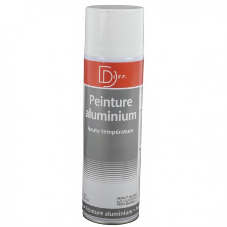 Paint - Alu MAXI PAINT high temperature (Spray 650/500 ml net) - ISOCLEAR