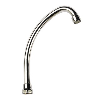 Connection and gooseneck - Ring gooseneck F1/2" x 150mm  (X 10)